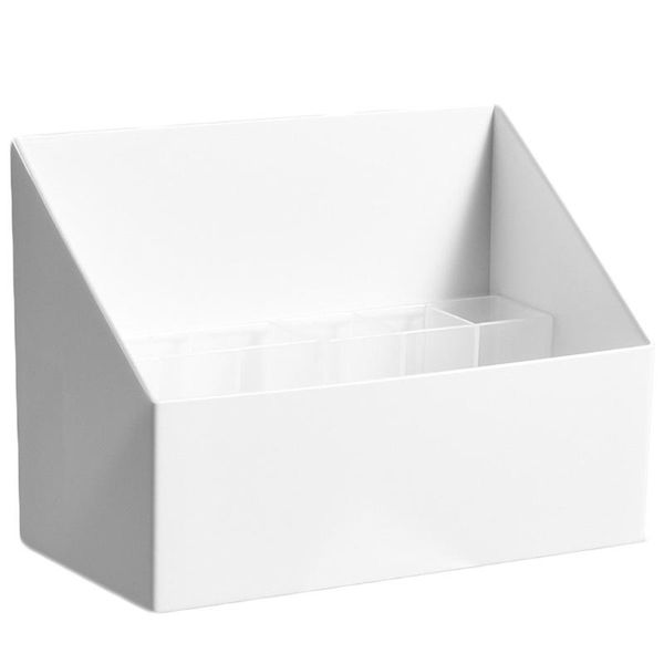 

bathroom storage & organization 6 lattices cosmetic make-up brush box container lipstick holder rack brushes table organizer case makeup too