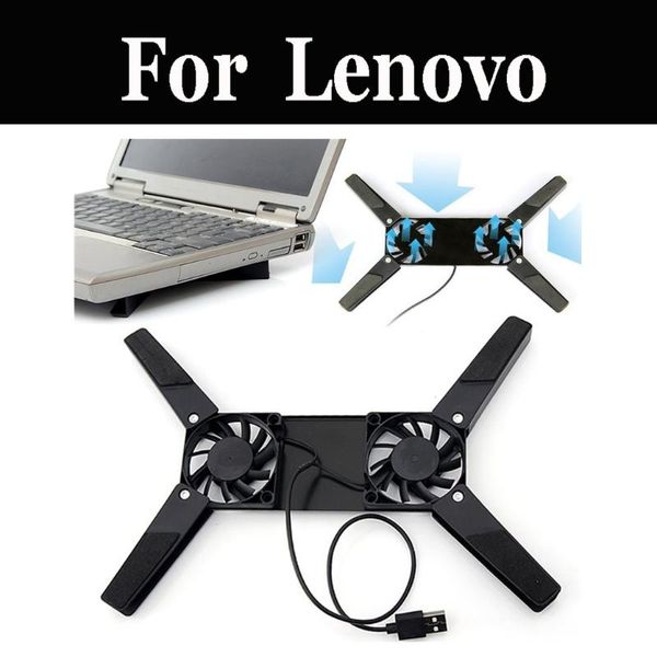 

lapcooling pads 2 fans cooler notebook stand usb fan for lenovo x250 z370 x390 l380 710s l390 x380 s300 g470 g460 s940