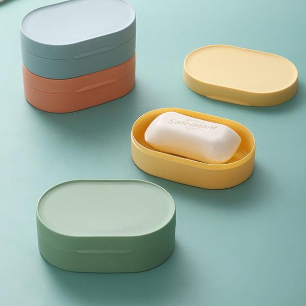 

soap dishes simple portable travel cassette cover seal waterproof box mesa with a