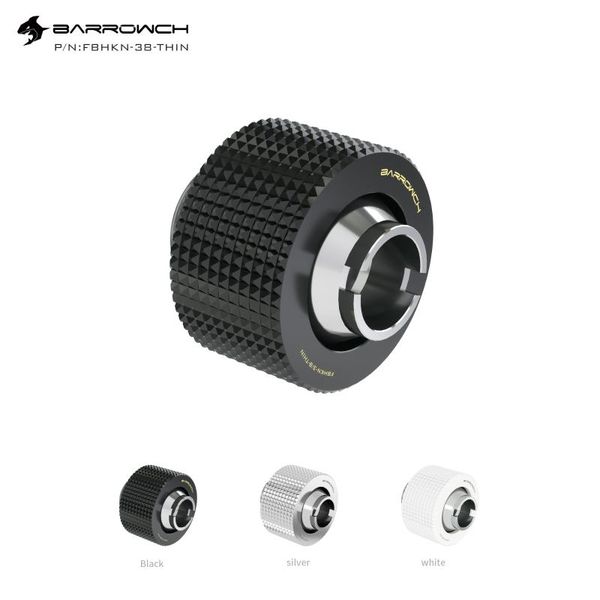 

fans & coolings barrowch water cooler pc g1/4 compression fittings for soft tube fbhkn-3/8-thin computer accessories rgb
