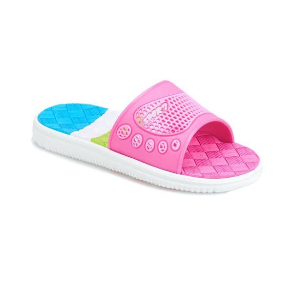 

slipper flo nagel fuchsia male child slippers kinetix, Black;grey