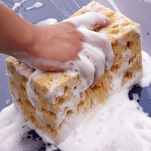 

honeycomb car wash sponge coral waxing super absorbent general purpose