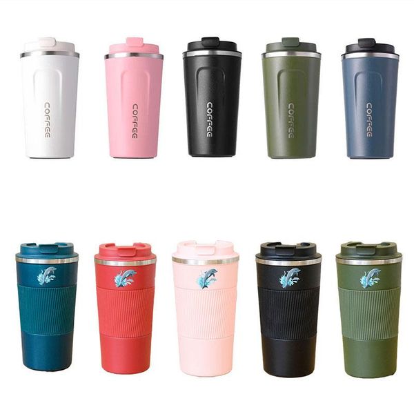 

mugs stainless steel coffee mug creative vacuum car outdoor portable water bottle