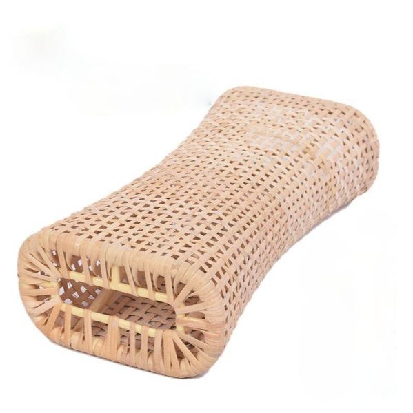 

pillow send elders pure natural rattan handmade hollow in summer. single cool is and breathable