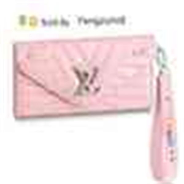 

yangzizhi8 pink new wave long wallet m63729 2019 real caviar lambskin chain flap bag long chain wallets key card holders purse clutches, Black;red