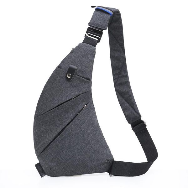 

waist bags men's multi-functional shoulder bag messenger digital display gun package leisure anti-theft breast