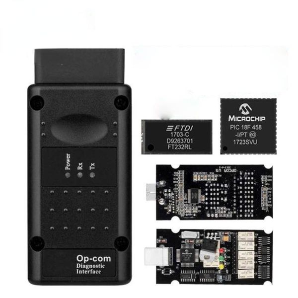 

code readers & scan tools op com v1.65 v1.78 v1.99 with pic18f458 ftdi op-com obd2 can be flash update/v1.99 auto car diagnostic bus v1.7
