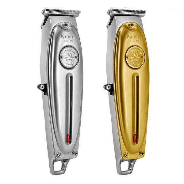 

all metal electric usb men's hair clippers trimmer kit for stylists scissors1