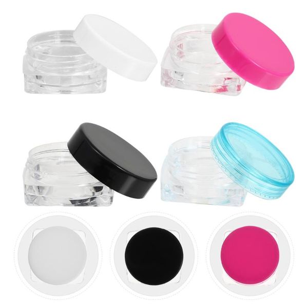 

storage bottles & jars 40pcs 5g empty containers refillable cream (assorted color)
