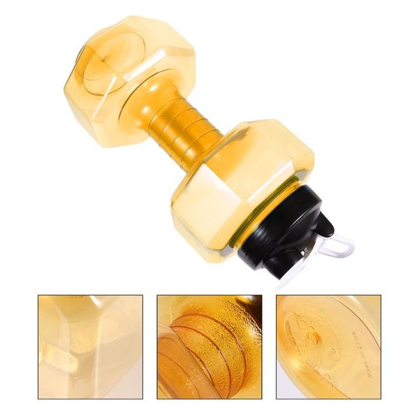 

dumbbells 1pc dumbbell shaped bottle portable drinking sports water