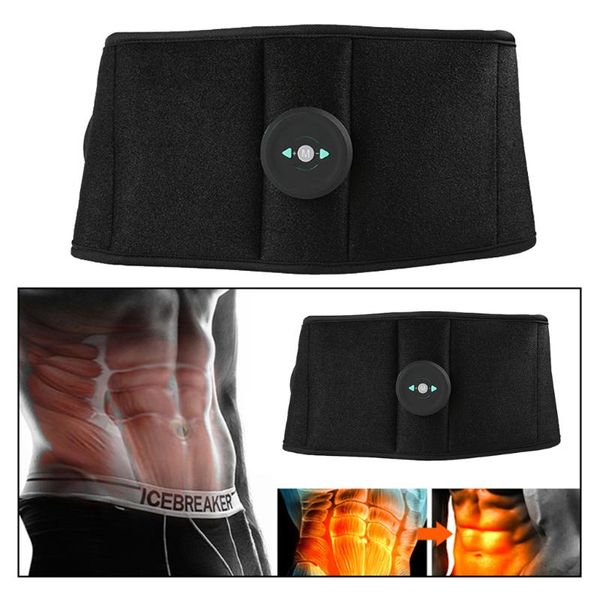 

electric abdominal abs toning waist belt fitness equipment slimming body muscle trainer stimulator gym home exercise training