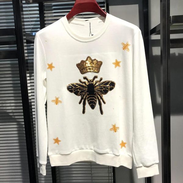 

men's hoodies & sweatshirts wz0994 fashion 2021 runway luxury european design party style clothing, Black