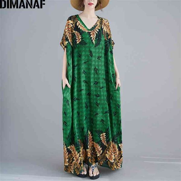 

plus size women summer dress sundrerss bohemian vintage long beach print lady vestidos loose oversized 6xl 210531, Black;gray