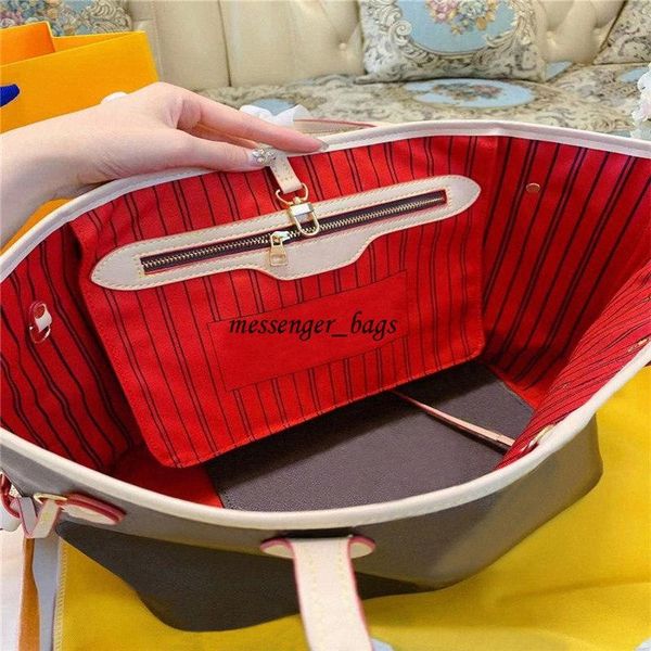 

2021 luxurys shoulder bags handbag totes 2pcs/set handbags womens bag backpack women tote bag purses brown bags leather clutch fashion walle