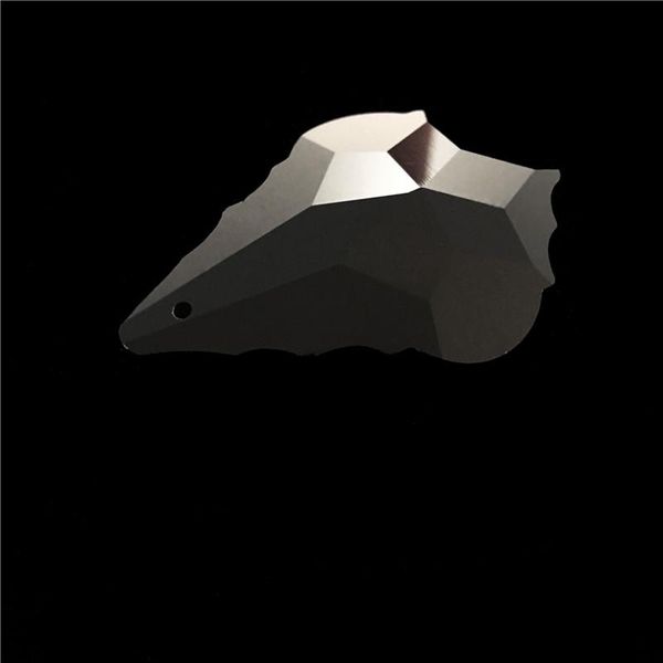 

chandelier crystal 50*34mm 50pcs jet black glass pendant for gorgeous part