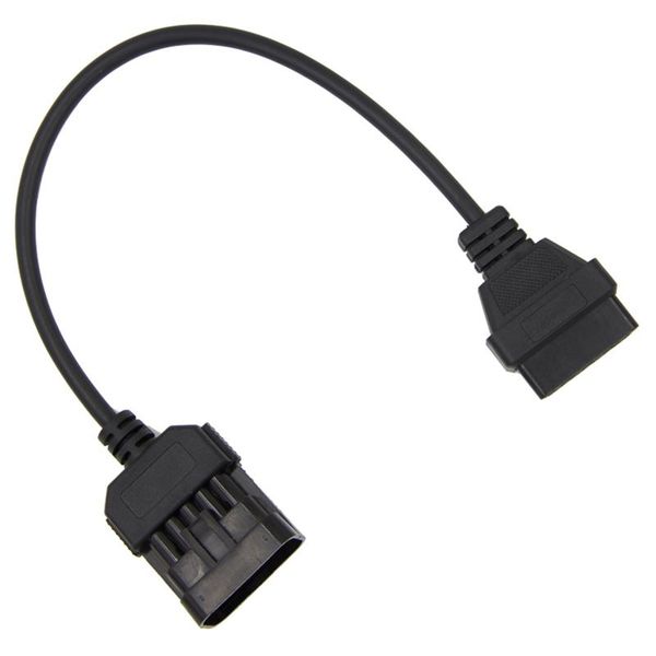 

10pcs/lot 10 pin to 16 extension cable for op com 10pin connector 16pin diagnostic tools