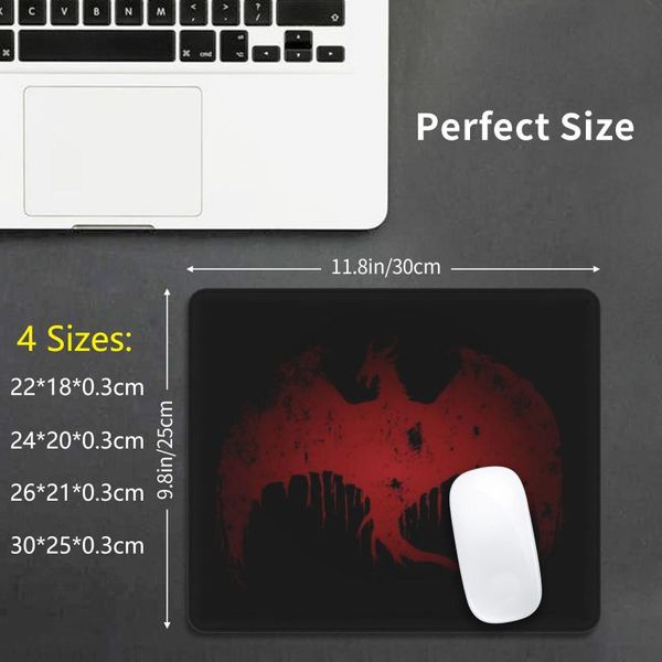 

mouse pads & wrist rests grunge dragon pad 462 age