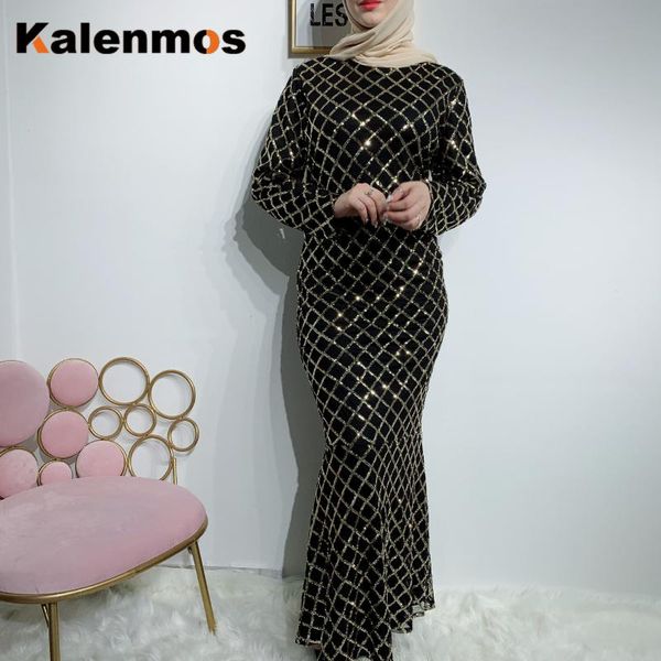 

casual dresses muslim hijab dress women elegant plaid sequin middle east abaya maxi musulman kimono isalmic clothing dubai arab long robe, Black;gray