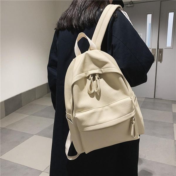 

backpack fashion canvas women anti-theft shoulder bag school for teenager girls backapck female