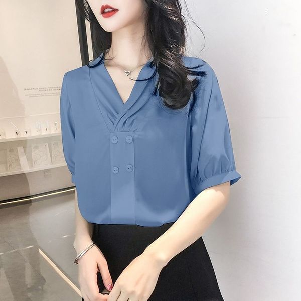 

T-shirt 2020 summer new Korean thin Chiffon T-shirt, White