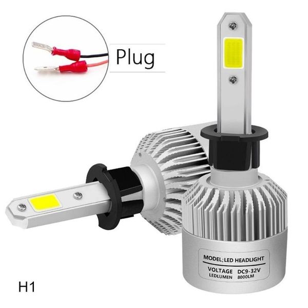 

car headlights professional 2pcs s2 h1 h3 h4 h7 h8 h9 h11 9005 9006 9012 h13 9007 9004 led head light acccessories supplies products