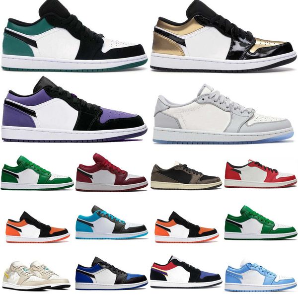 

with box jumpman low 1 1s men basketball shoes t s varsity red paris shadow unc chicago tropical brown outdoor sports sneakers mens trainers