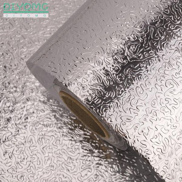 

wallpapers kitchen oil-proof self adhesive stickers anti-fouling high-temperature aluminum foil waterproof wallpaper cabinet contact paper