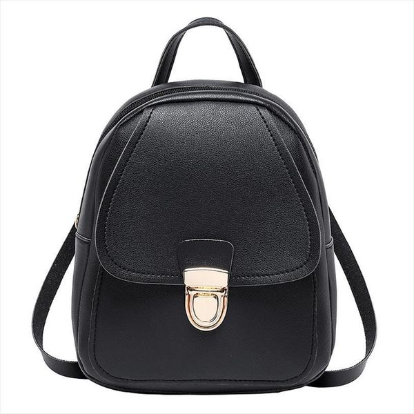 

fashion women girls mini backpack leather shoulder school rucksack ladies holiday travel bag