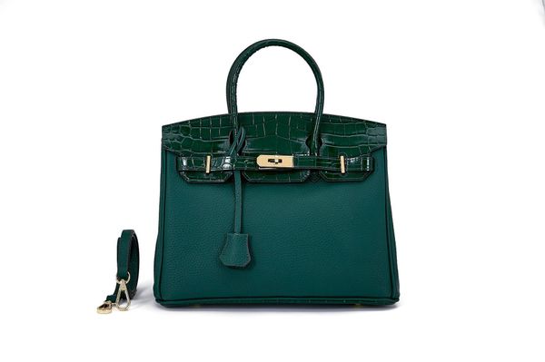 

purse sale head large capacity litchi pattern hand versatile leather women's bag