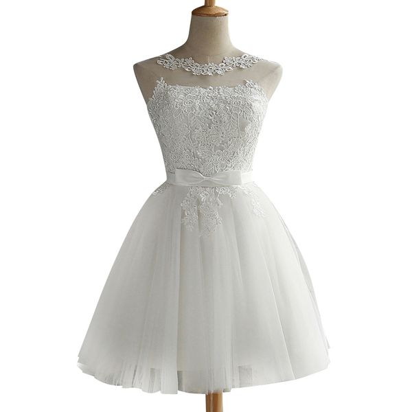 

3xl plus size women white bowknot lace dress fashion solid a-line sleeveless swing elegant party dresses vestidos, Black;gray