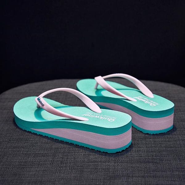 

summer arrivals women slides sandals breathable seaside water beach flip flops lightweight slippers woman, Black