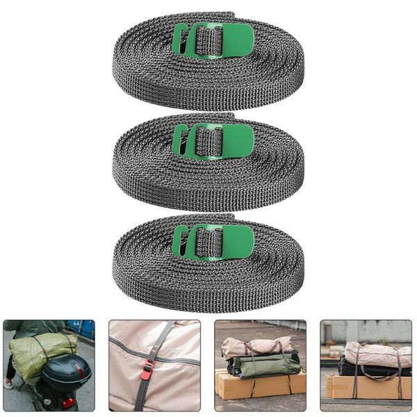 

resistance bands 3pcs outdoor tie down belts bundling tools (random color)