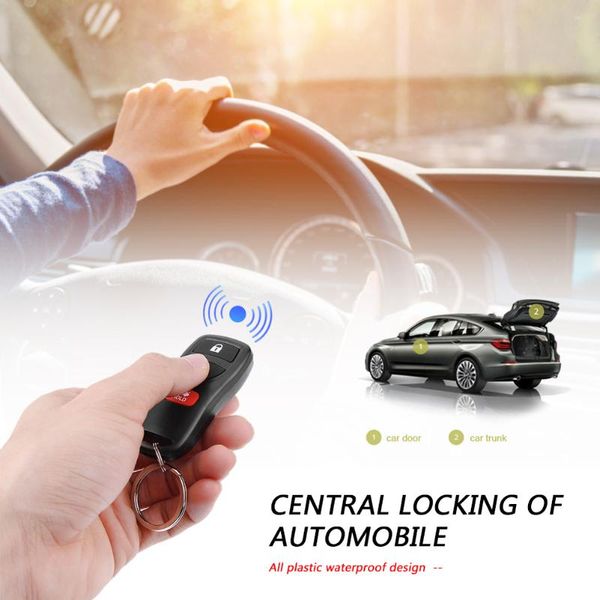 

alarm & security car remote central door locking kit auto keyless entry system 404/t109 lock vehicle