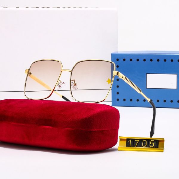 

1705 designer square sunglasses men women vintage shades driving polarized sunglass male sun glasses fashion metal plank sunglass eyewear, White;black