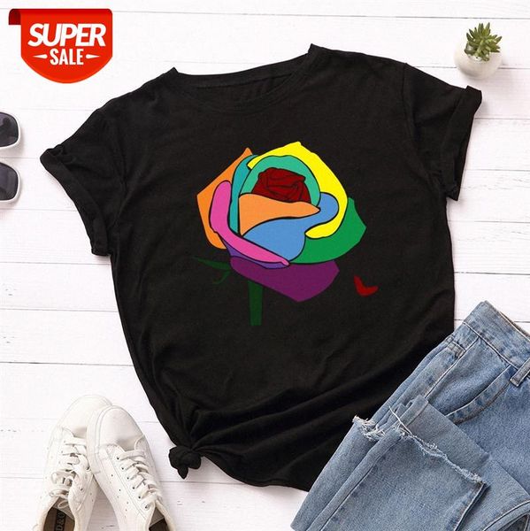 

women's loose round neck short-sleeved cotton t-shirt #wq4x, White