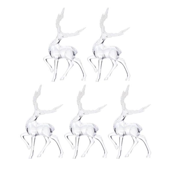 

other festive & party supplies 5pcs cartoon deer cake er inserts cupcake decor
