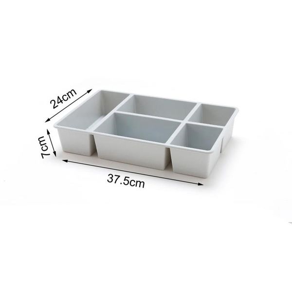 

bathroom storage & organization 5 mesh makeup box deskdrawer cabinet bag holder sundry cosmetics container, pink