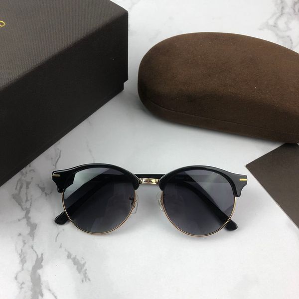 

adita tom 5448 original designer sunglasses for men famous fashionable classic retro luxury brand eyeglass fashion design women uv400 glasse, White;black