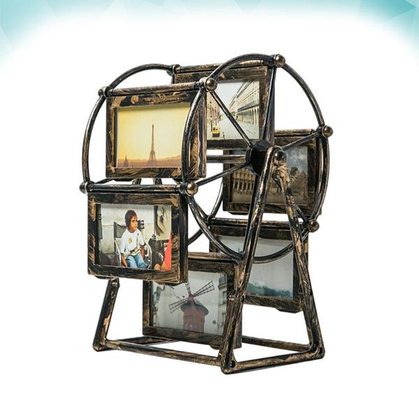 

ferris wheel po frame retro rotary windmill beautiful picture deskornament for home (4" without pos) frames