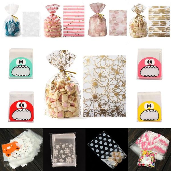 

baking moulds multi-theme creative cookie candy bags collection wedding birthday favors party plastic bag