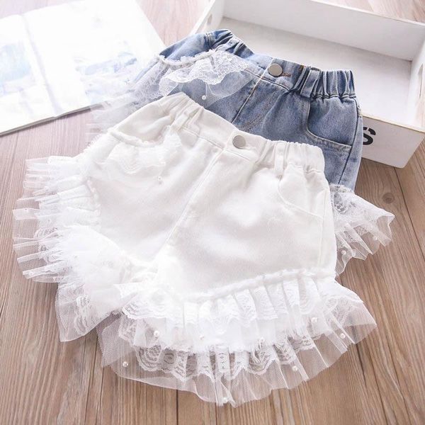

girls jeans shorts children's clothing wholesale, Black