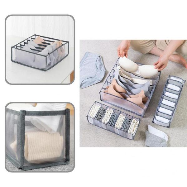 

storage drawers durable wardrobe organiser moisture-proof saving space underwear organizer box 1 set