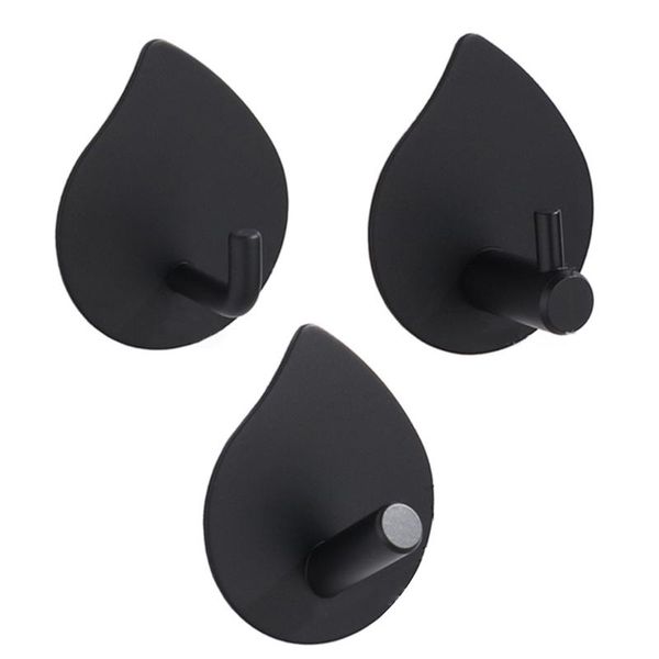 

hooks & rails k92a stainless steel hook 4 pcs punch self adhesive heavy duty wall