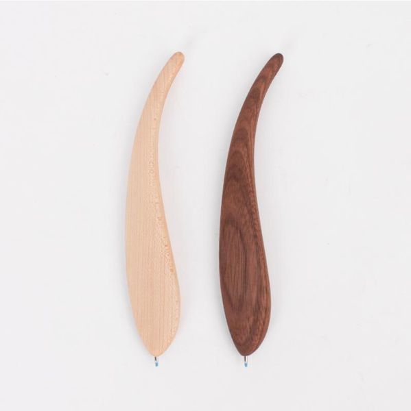 

gel pens creative maple wood feather pen handmade gift