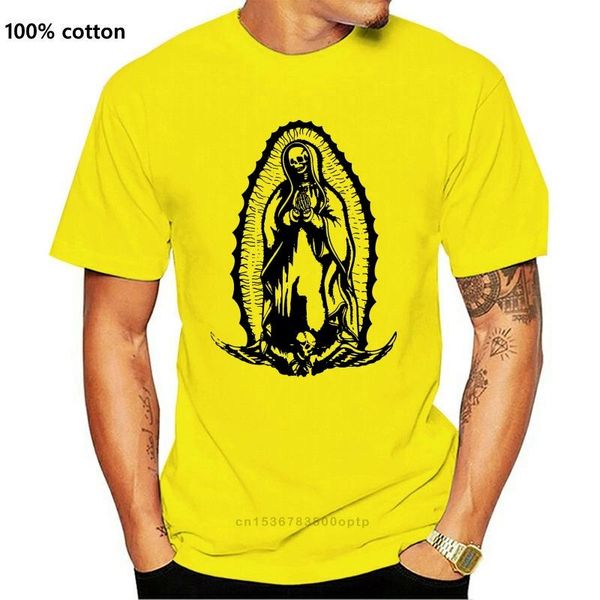 

men's t-shirts day of the dead shrine skeleton skull tattoo body art mexican t-shirt tee short sleeve t shirt men, White;black