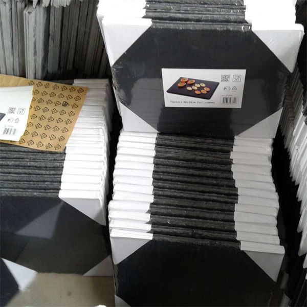 

water proof and oil nordic slate heat marble coaster