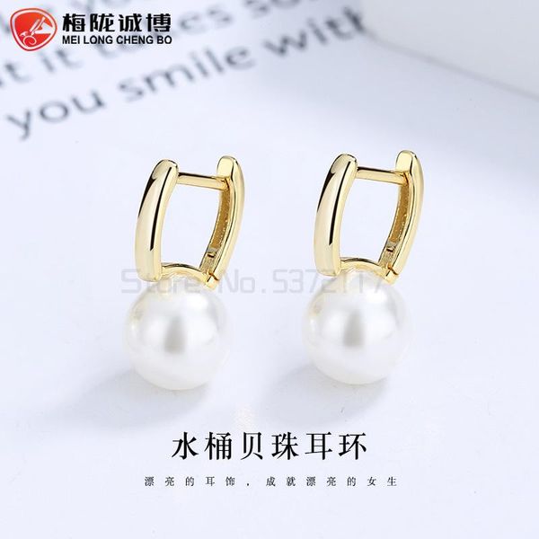 

dangle & chandelier white gold pendant earrings, square design, japanese original akoya 7.5-8mm pearl earrings, Silver