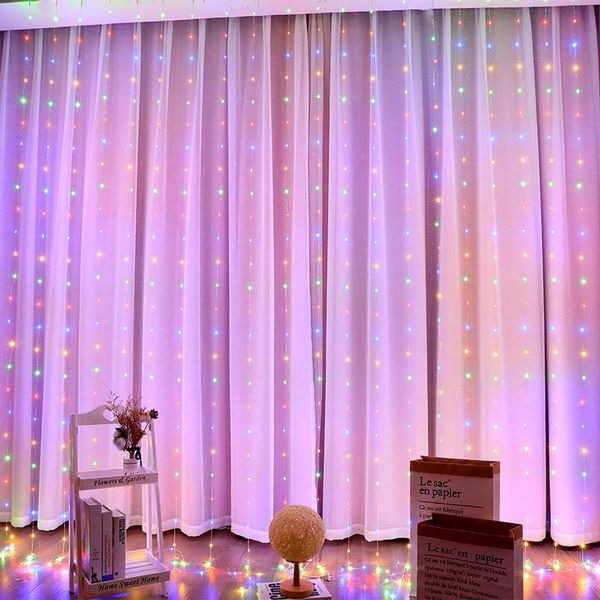 

strings led string light usb remote control operated for christmas party wedding year atmosphere lamp bedroom window home decor