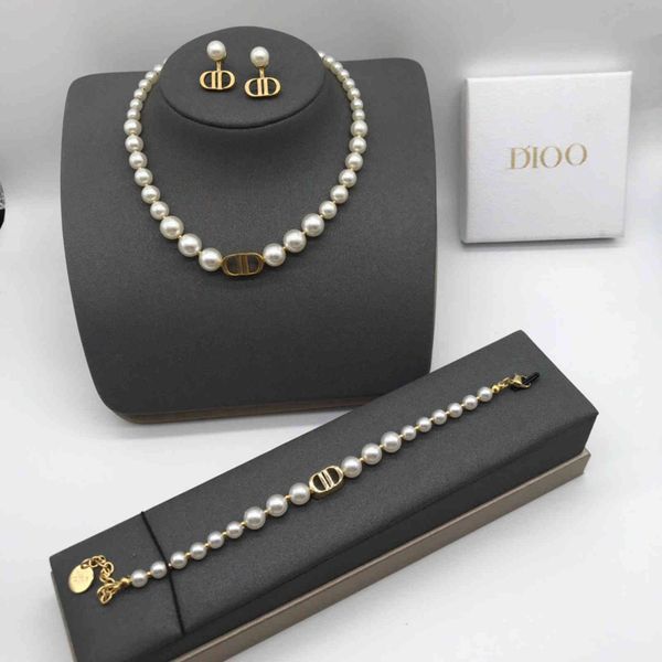 

factory specials aa designer 2021 new letter necklace bracelet earrings l9q6 imuu, Silver