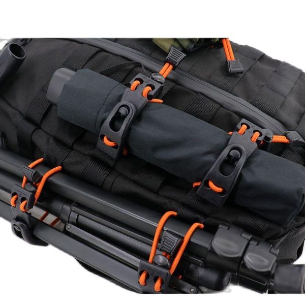 

cords, slings and webbing utx multi naifu ice axe clip hanging buckle molle extended chest bag binding fixation